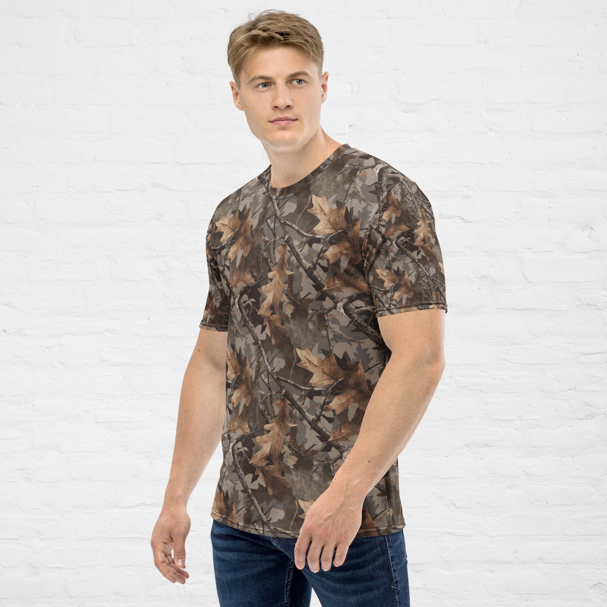 Invisiflage™ DarkenOak Camouflage — Men’s Performance Tee - Image 4