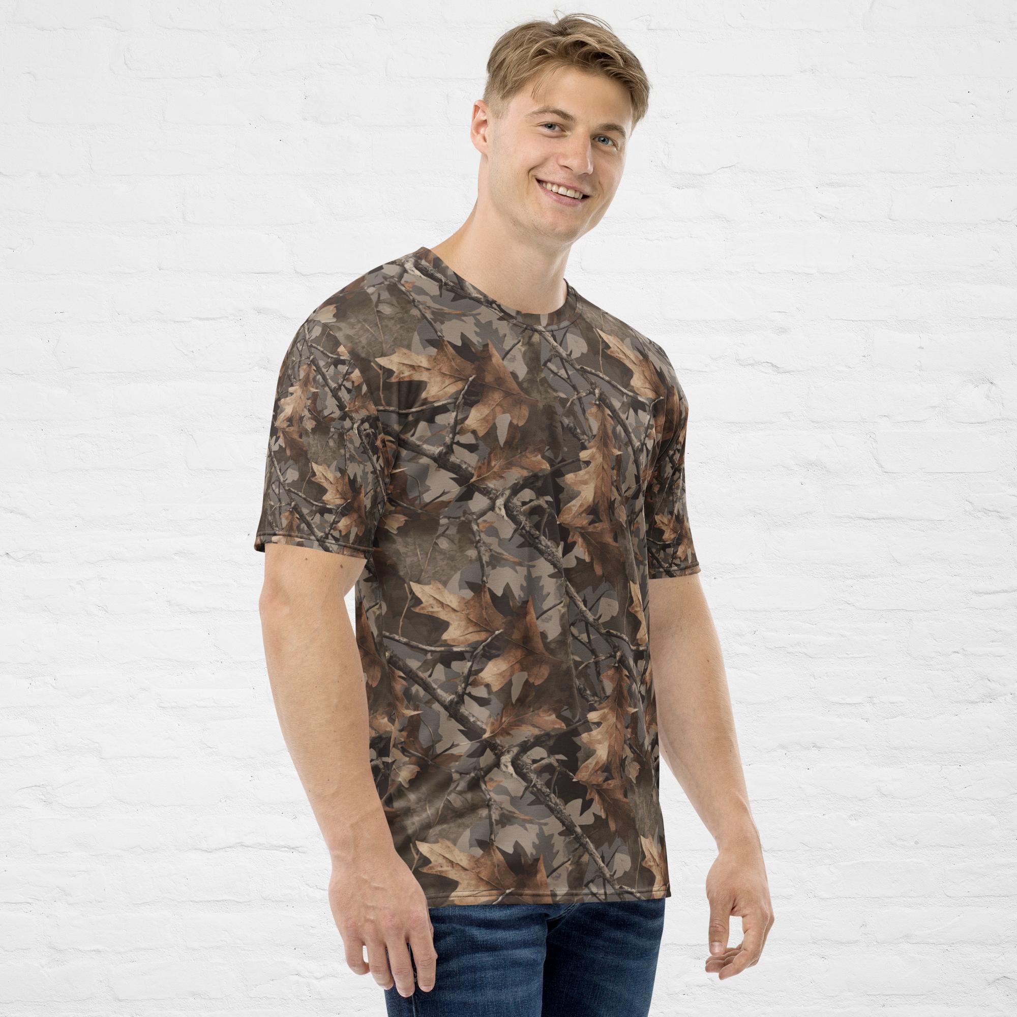 Invisiflage™ DarkenOak Camouflage — Men’s Performance Tee - Image 3