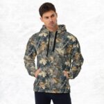 all over print recycled unisex hoodie white front 6896133141890
