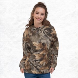 Invisiflage™ DarkenOak Camo — Unisex Hoodie