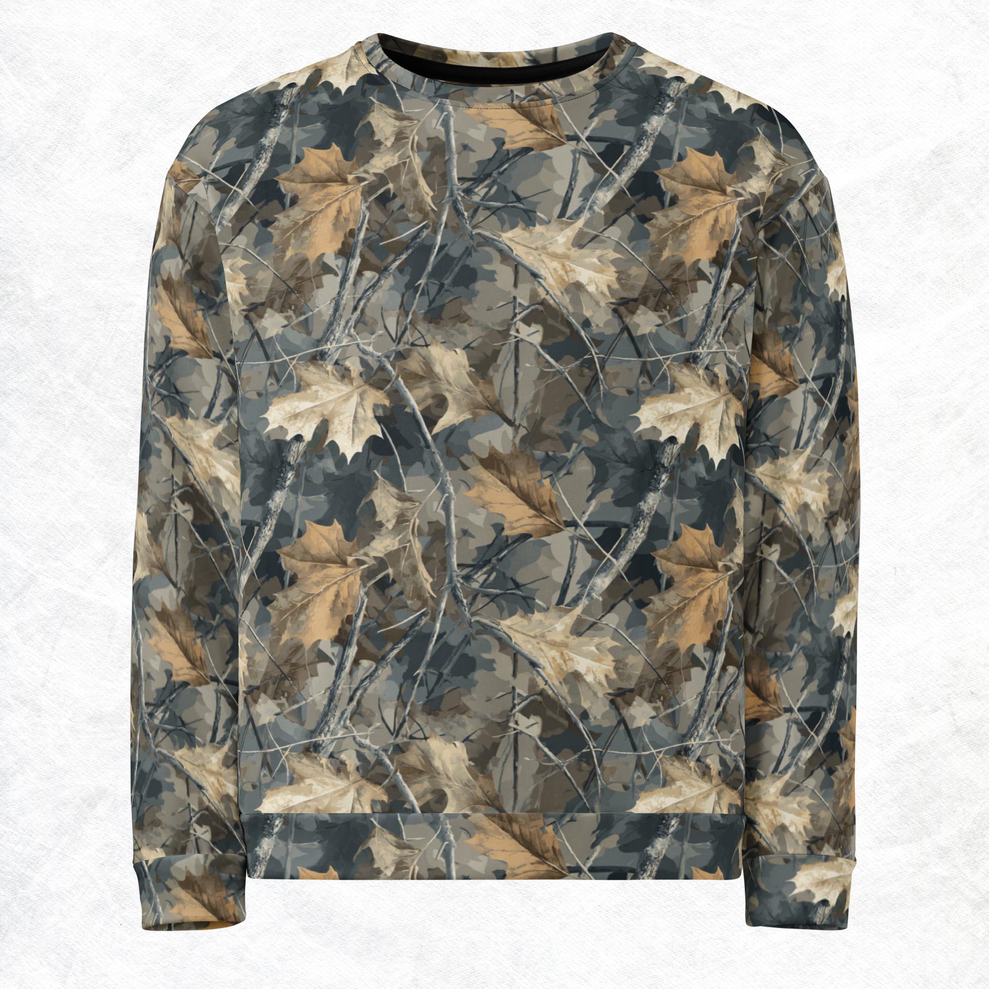 Invisiflage™ Oakenleaf Camo - Unisex Sweatshirt - Image 5