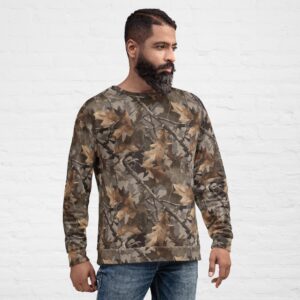 Invisiflage™ DarkenOak Camo — Unisex Sweatshirt