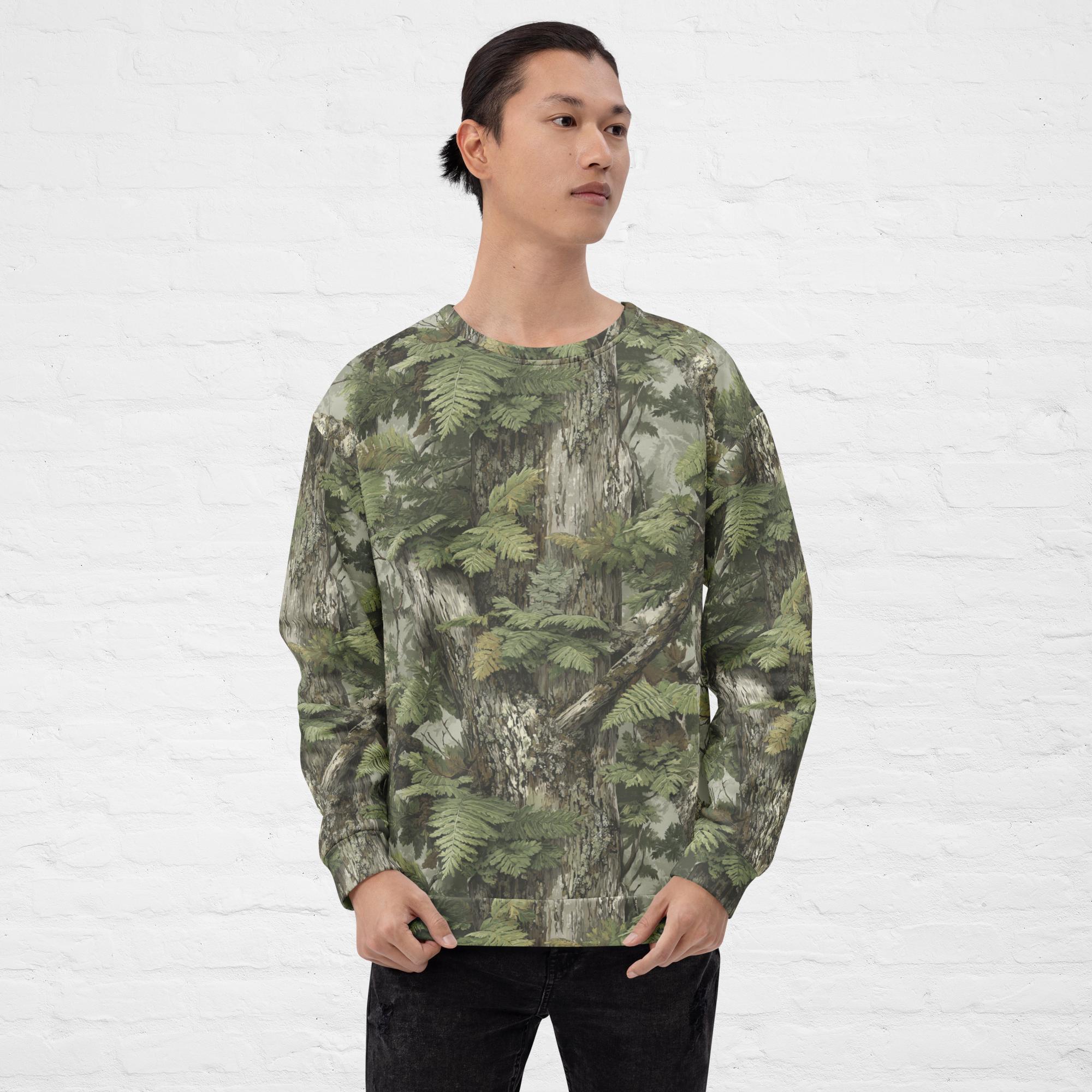 Invisiflage™ SilverFrond - Unisex Sweatshirt