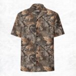 all over print unisex button shirt white front 689631c136f15
