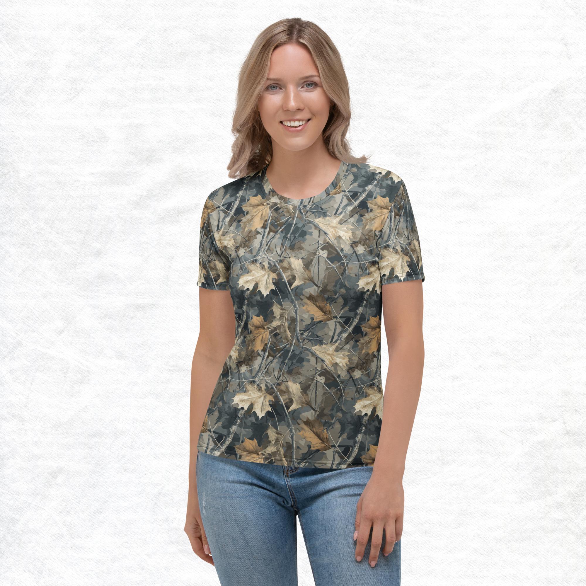 Invisiflage™ Oakenleaf Camoflage - Women’s Performance Tee Shirt